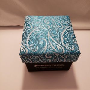 FERARICCI TIE, HANKY & CUFFLINKS BOX Set